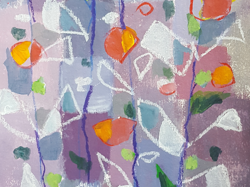 Reisch.Art: abstract-flowers 2017