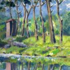 Reisch.Art: Kiefernwald / Pine forest 2014
