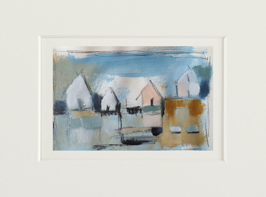 Contemporary Lyrical Landscapes by Carlo Reisch/German Artist