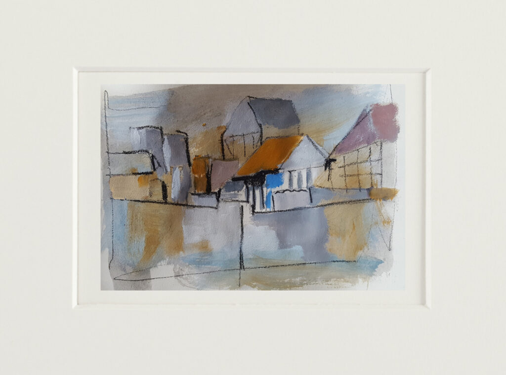Contemporary Lyrical Landscapes by Carlo Reisch/German Artist