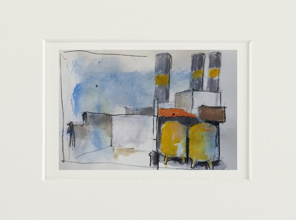 Contemporary Lyrical Landscapes by Carlo Reisch/German Artist