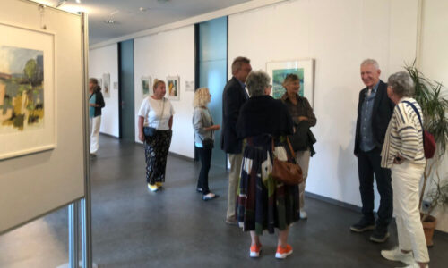 "Ausstellung Abstrakte Landschaften in Hofheim 2025- Carlo Reisch"