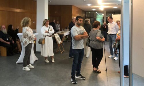 "Ausstellung Abstrakte Landschaften in Hofheim 2025- Carlo Reisch"