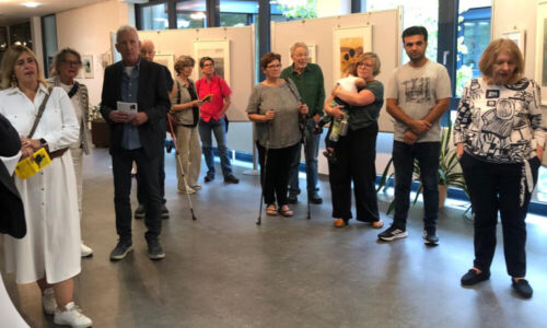 "Ausstellung Abstrakte Landschaften in Hofheim 2025- Carlo Reisch"