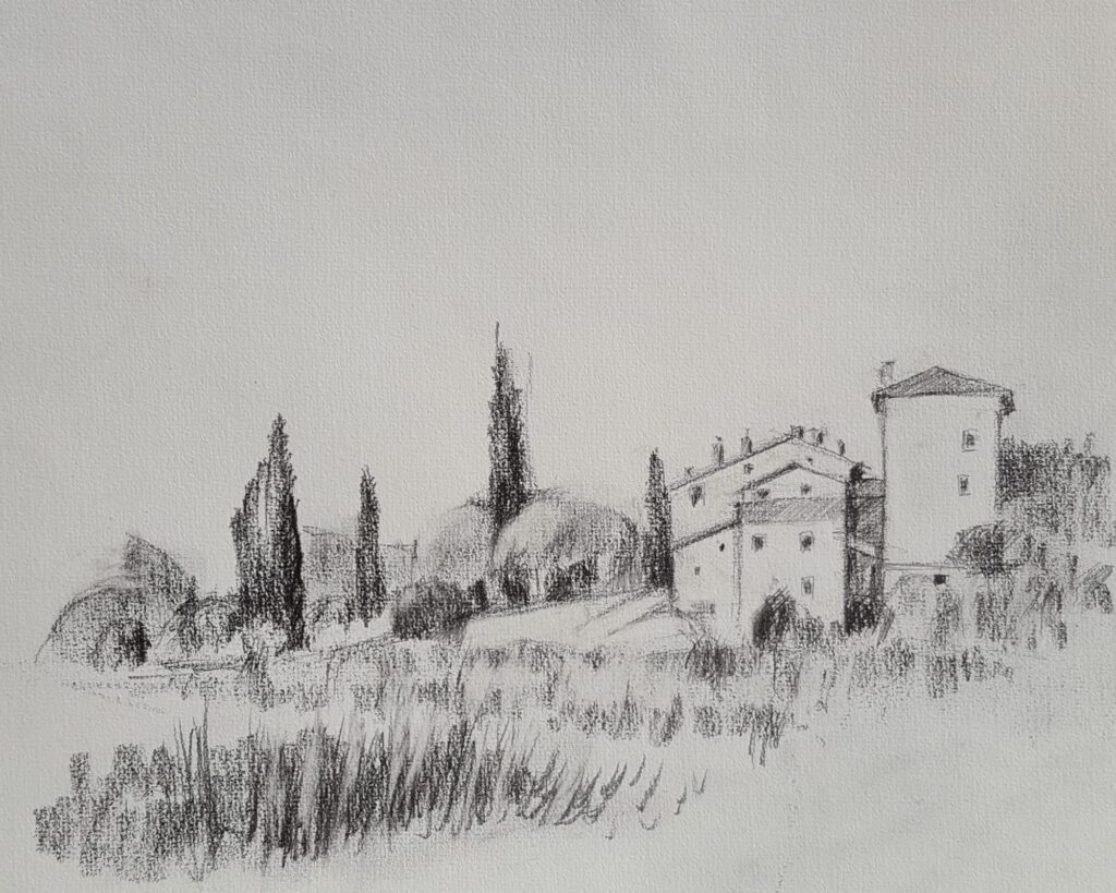 Contemporary Lyrical Landscapes by Carlo Reisch/German Artist