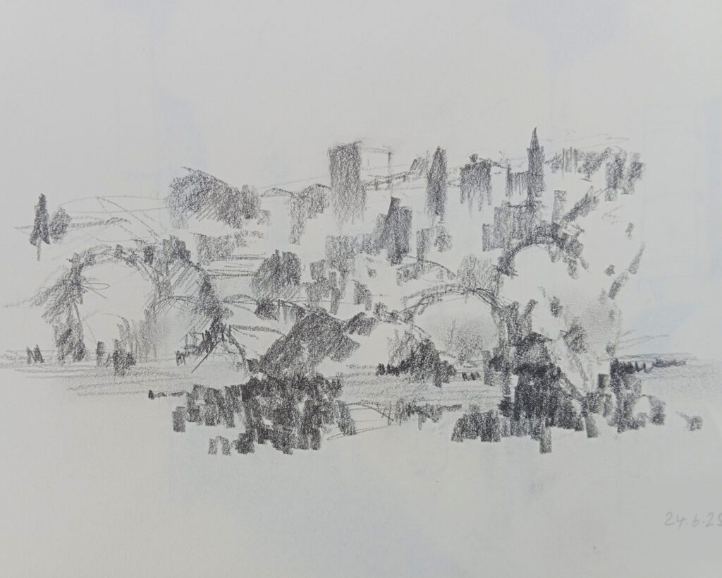Contemporary Lyrical Landscapes by Carlo Reisch/German Artist
