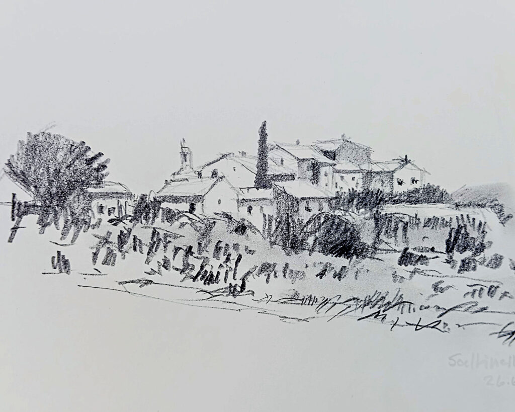 Contemporary Lyrical Landscapes by Carlo Reisch/German Artist
