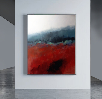 German Artist Carlo Reisch, contemporary Landscapes