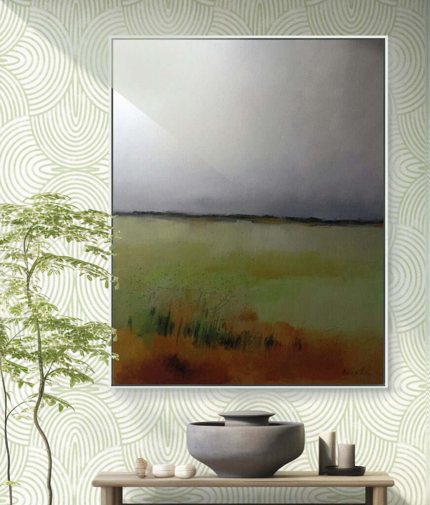 Lyrical Contemporary Abstract Painting bei Carlo Reisch/Germany Contemporary Lyrical Landscapes by Carlo Reisch/German Artist