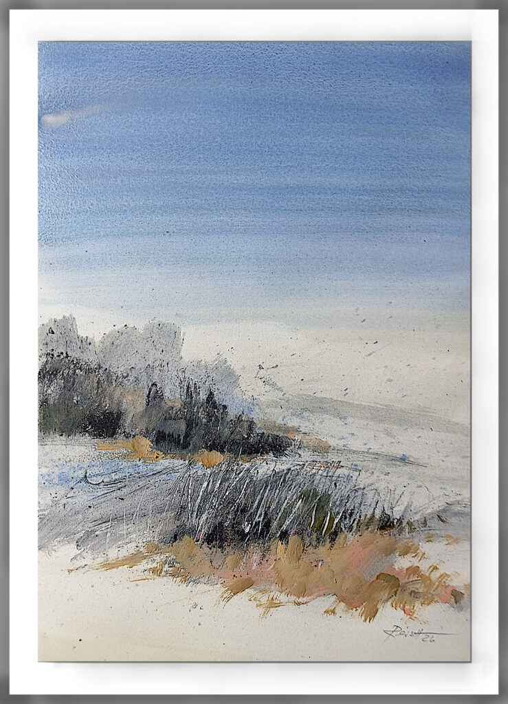 Lyrical Contemporary Abstract Painting bei Carlo Reisch/Germany Contemporary Lyrical Landscapes by Carlo Reisch/German Artist