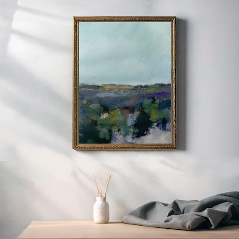 Lyrical Contemporary Abstract Painting bei Carlo Reisch/Germany Contemporary Lyrical Landscapes by Carlo Reisch/German Artist