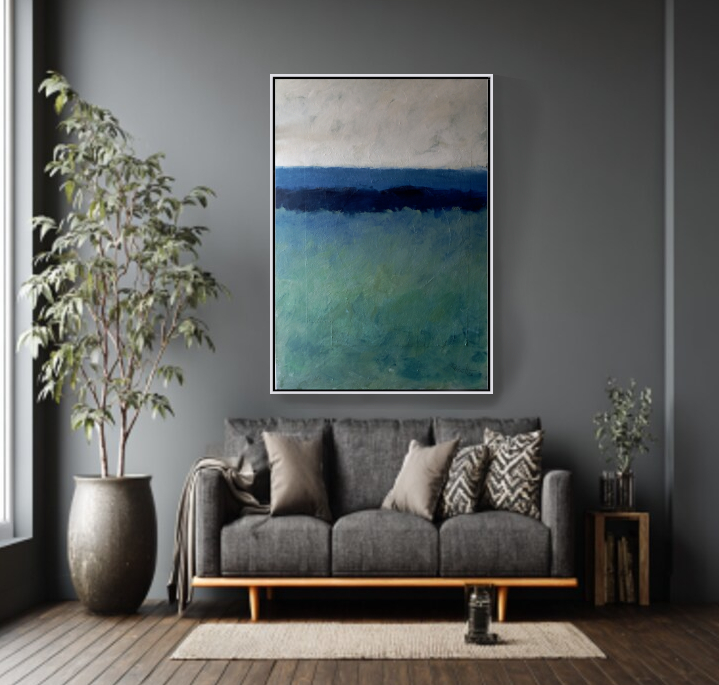 Contemporary Lyrical Landscapes by Carlo Reisch/German Artist